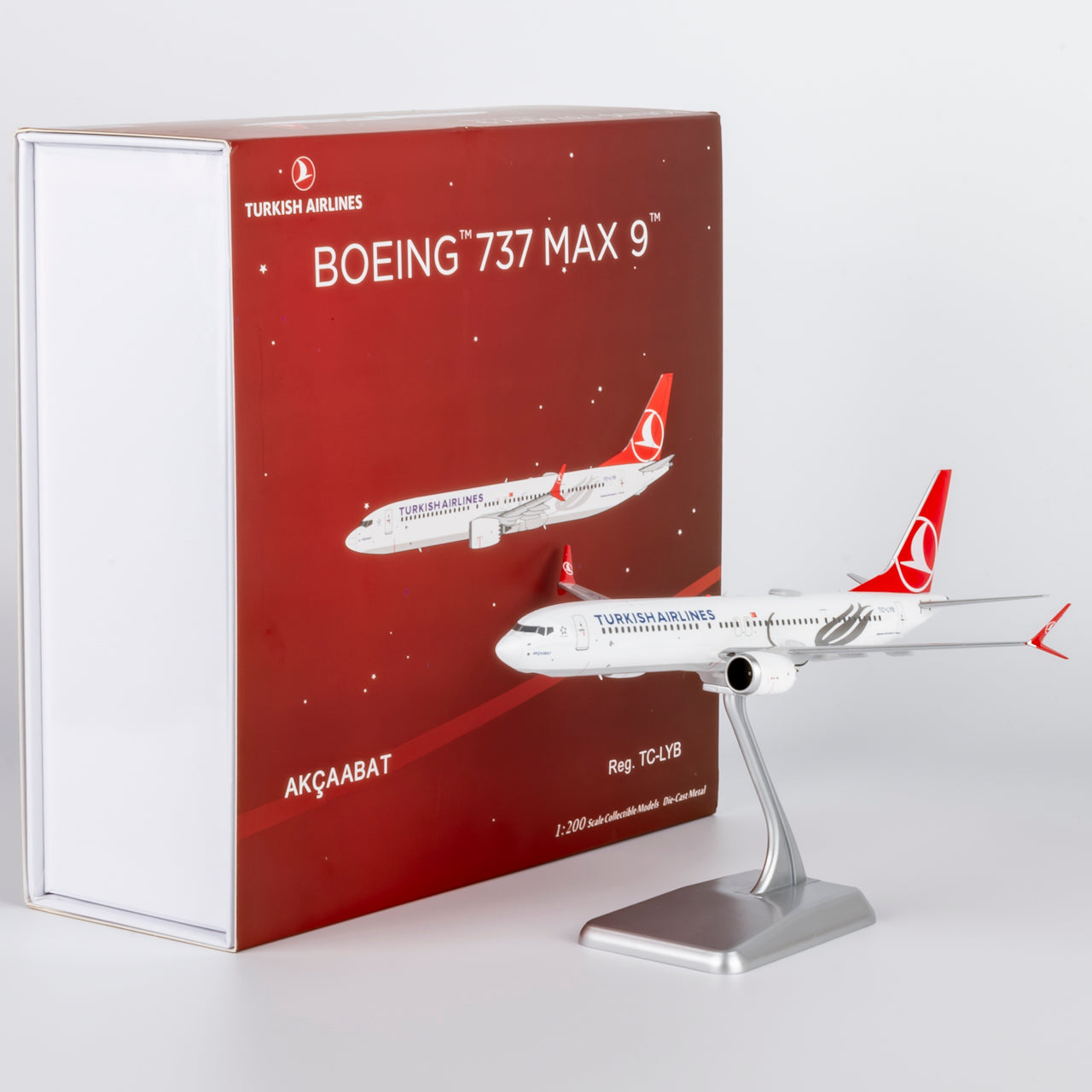 1/200 Turkish Airlines Boeing 737 MAX9 TC-LYB NG94003 - cover